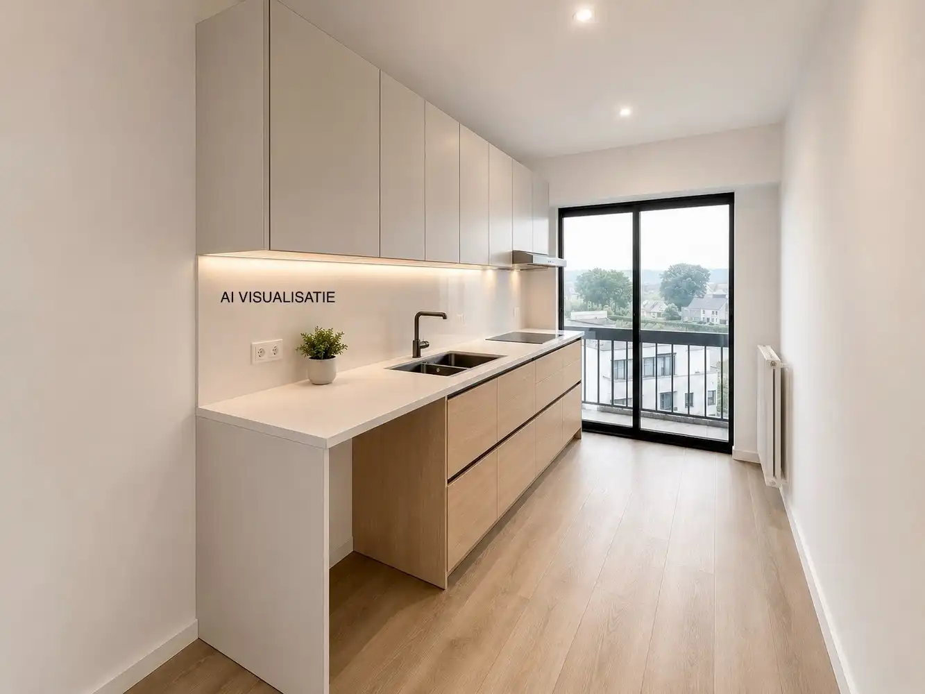 Ruim appartement met veel potentieel op centrale ligging in Ronse! foto 5