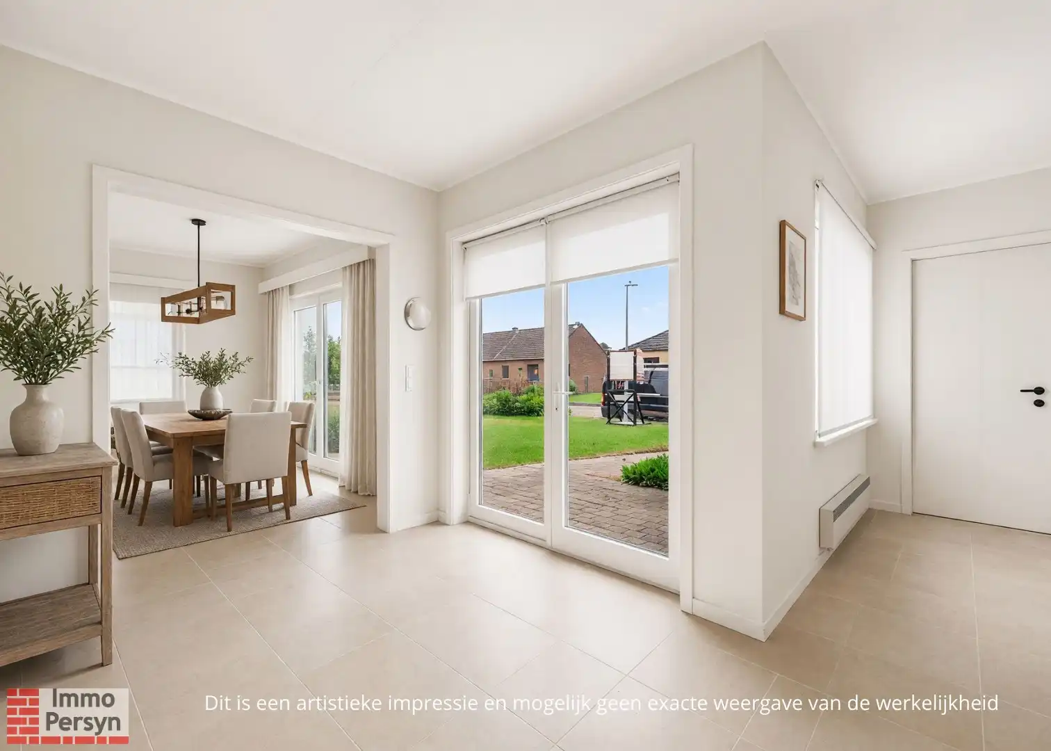 Gelijkvloerse woning met 3 slpk en dubbele garage foto 4