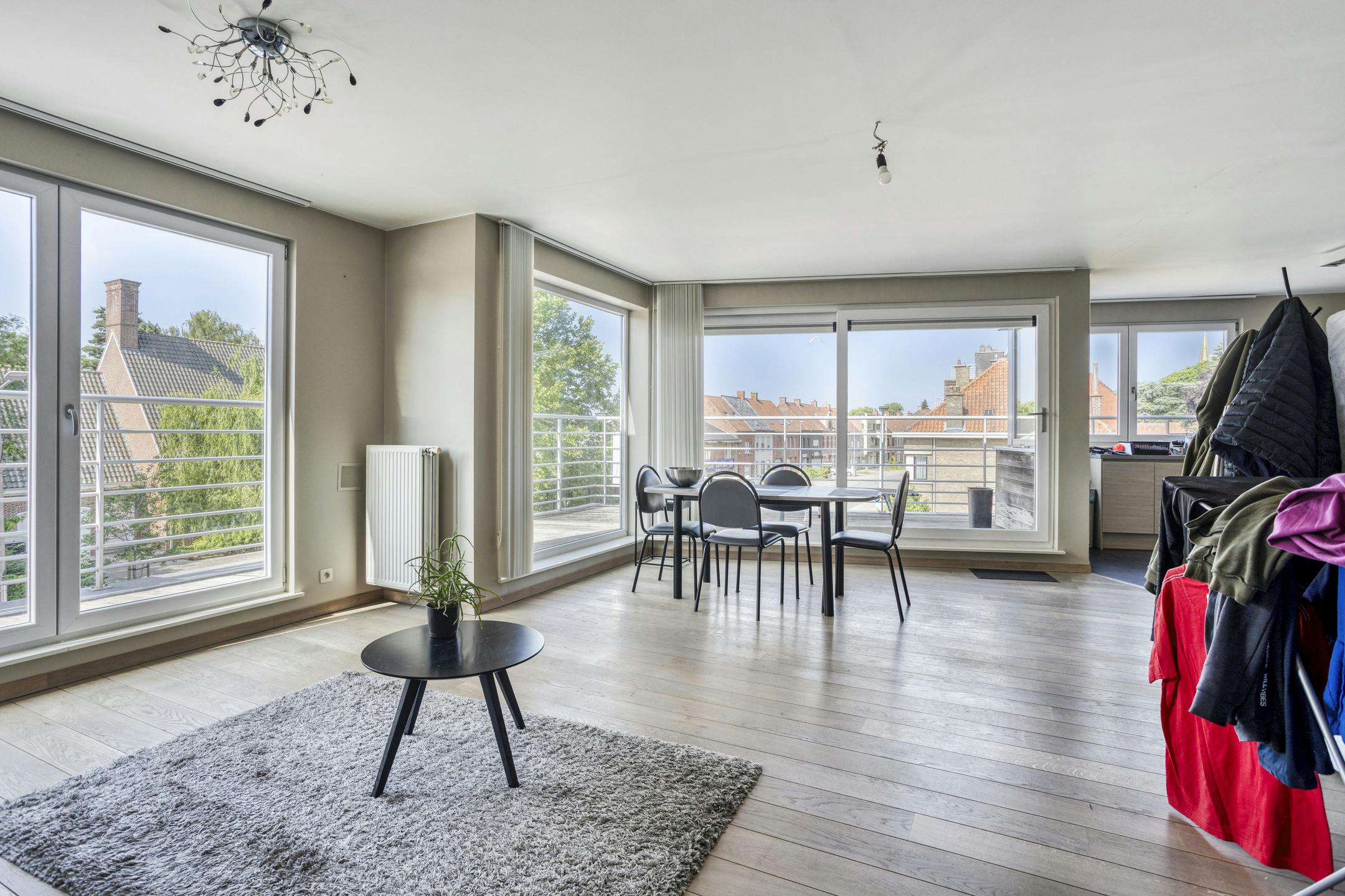 Prachtig duplex appartement (109m²) met 2 slpk in Rumbeke foto 4