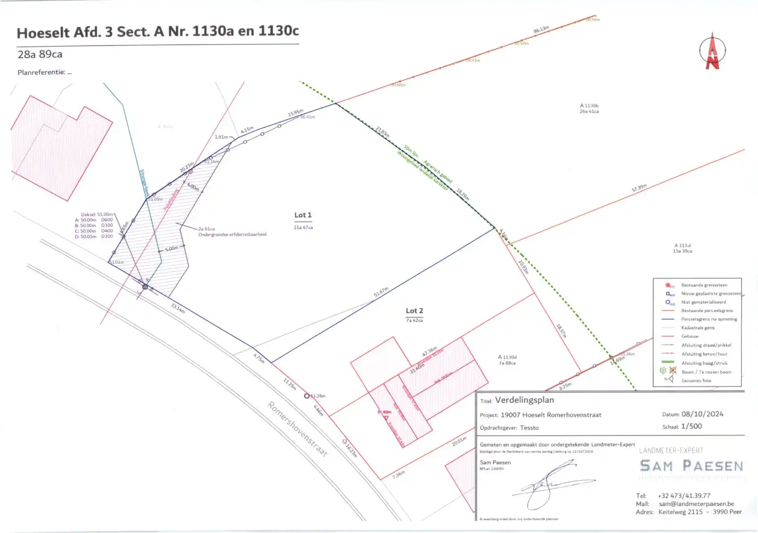 Ruim perceel voor een halfopen bebouwing in het landelijke Haspengouw foto {{pictureIndex}}