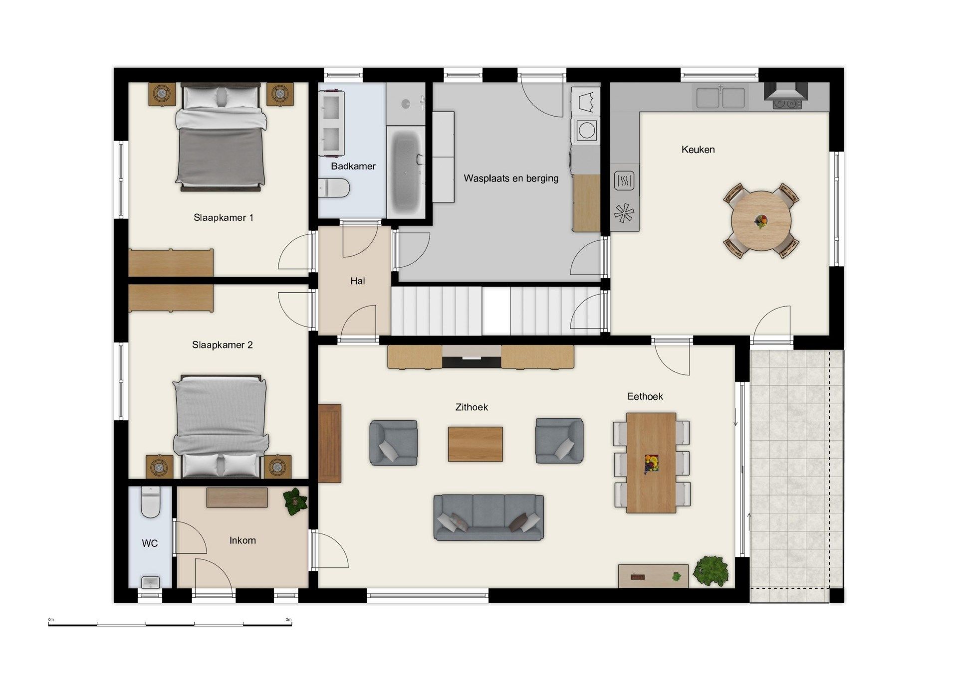 Open bebouwing op een perceel van 1.205m² in Meerdonk foto 28