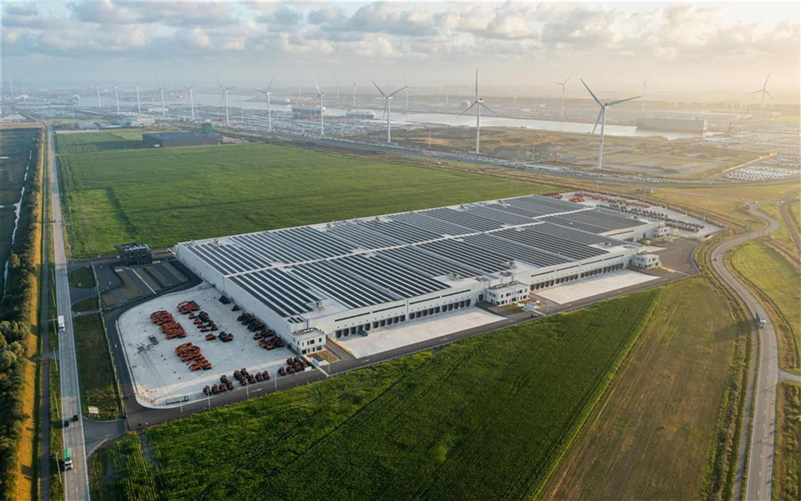 Nieuw logistiek project in de haven van Zeebrugge foto 2