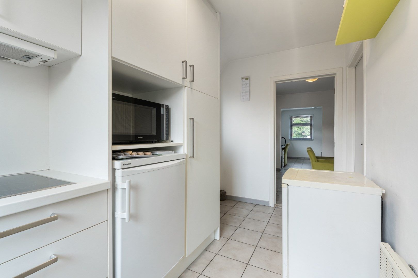 Comfortabel gebouw, onderverdeeld in een gelijkvloers appartement en een woning (210 + 210A), op een perceel van 9a60 met diverse mogelijkheden (kangoeroewoning foto 11