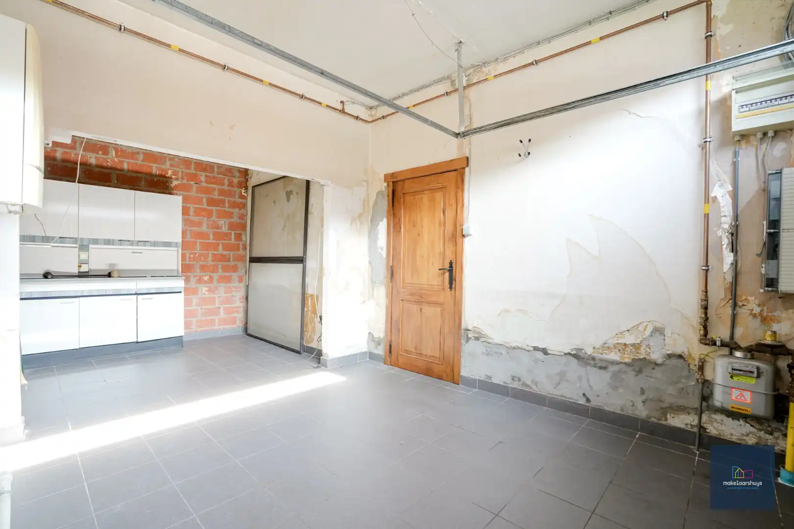 Ruime  halfopen bebouwing  met  zonnige tuin, terras en garage in Waarschoot  foto 25