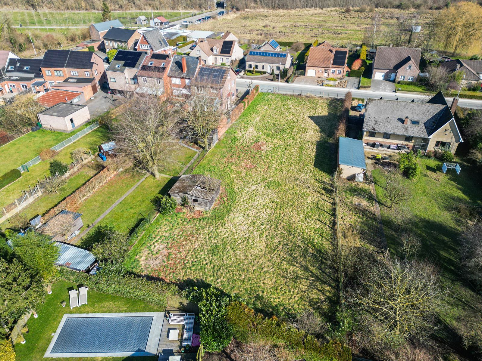 BOUWGROND 1.739 m² - OB - CENTRAAL - ACHTERGEVEL OP Z-W foto 7