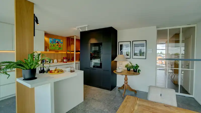 Exclusieve penthouse 137m² + dakterras 86m² in parkdomein foto 12
