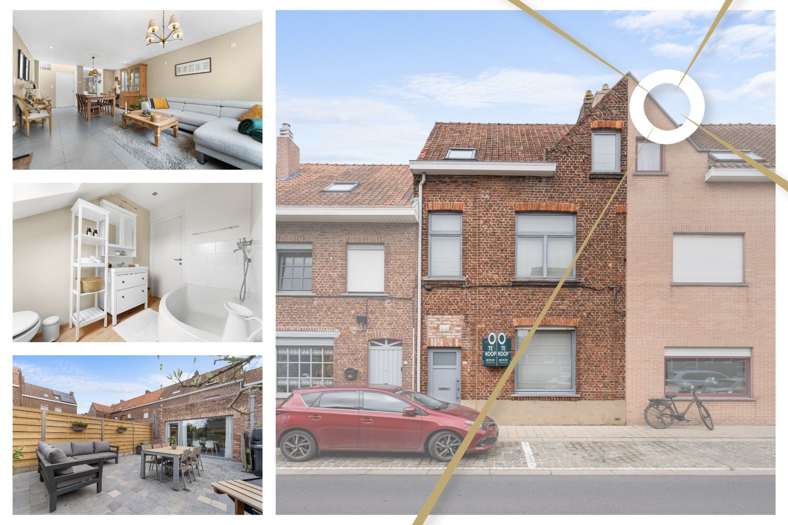 Instapklare woning met 3 slaapkamers op een rustige ligging nabij het centrum van Ieper foto {{pictureIndex}}
