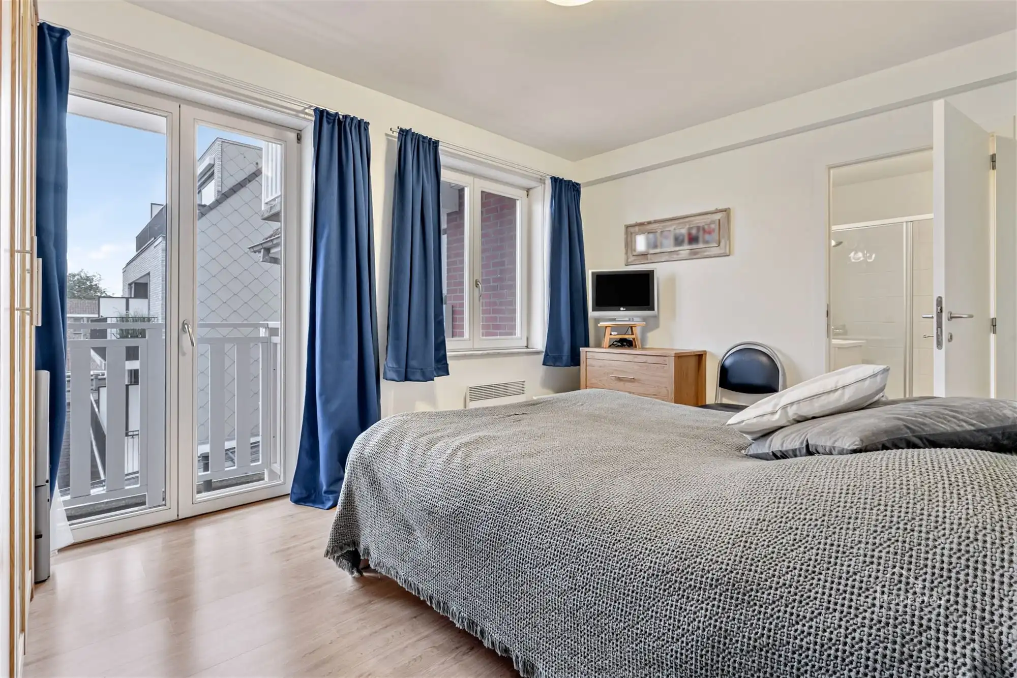 Appartement: 2 slaapkamers, 3 terrassen in hartje De Panne! foto 13