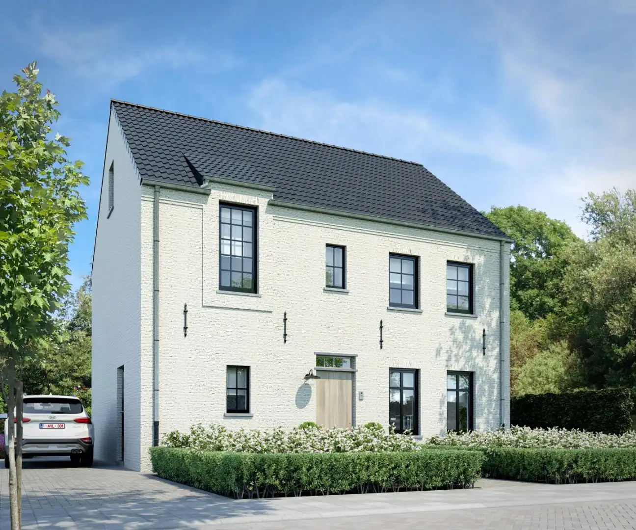 Nieuwbouwwoning, open bebouwing, 5a 6ca, te Zonhoven foto 2
