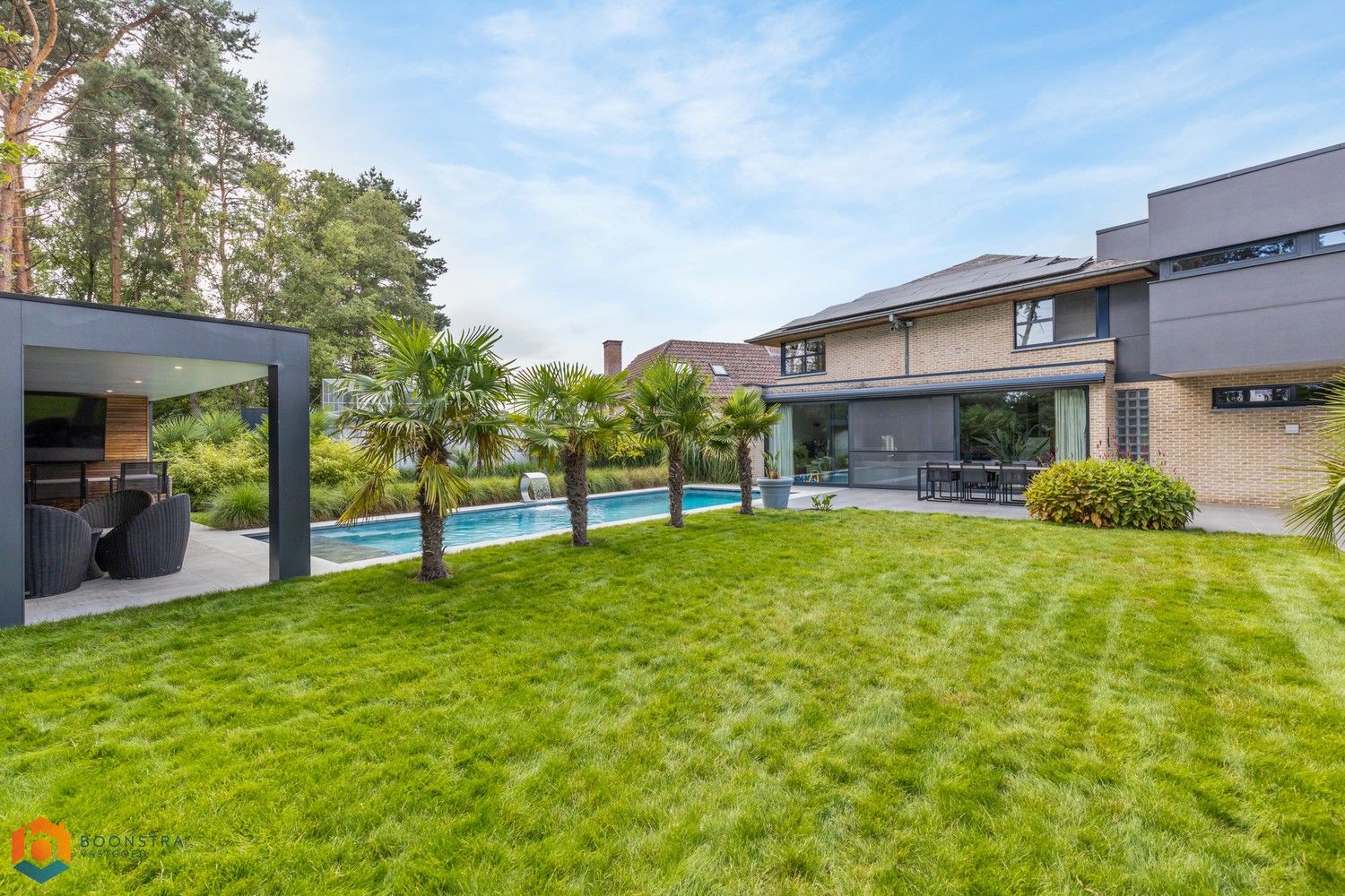 Energiezuinige villa op 1.636 m² met zwembad, lounge-ruimte en tropisch aangelegde tuin in Tremelo foto 14