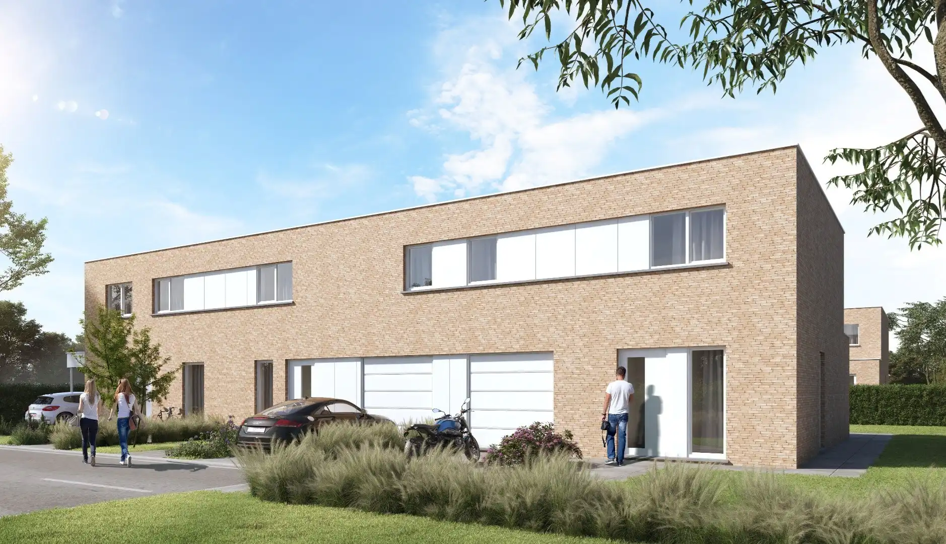 Moderne nieuwbouwwoning met 3 slaapkamers en garage te koop in Langemark-Poelkapelle foto 2