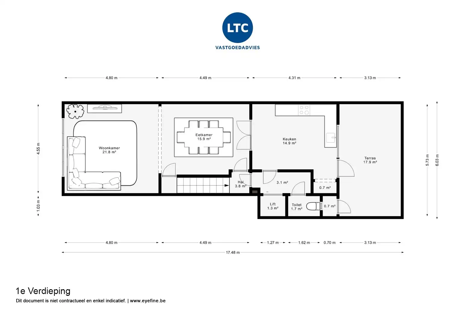 Te renoveren bel-étagewoning op topligging in het centrum van Tienen foto 23