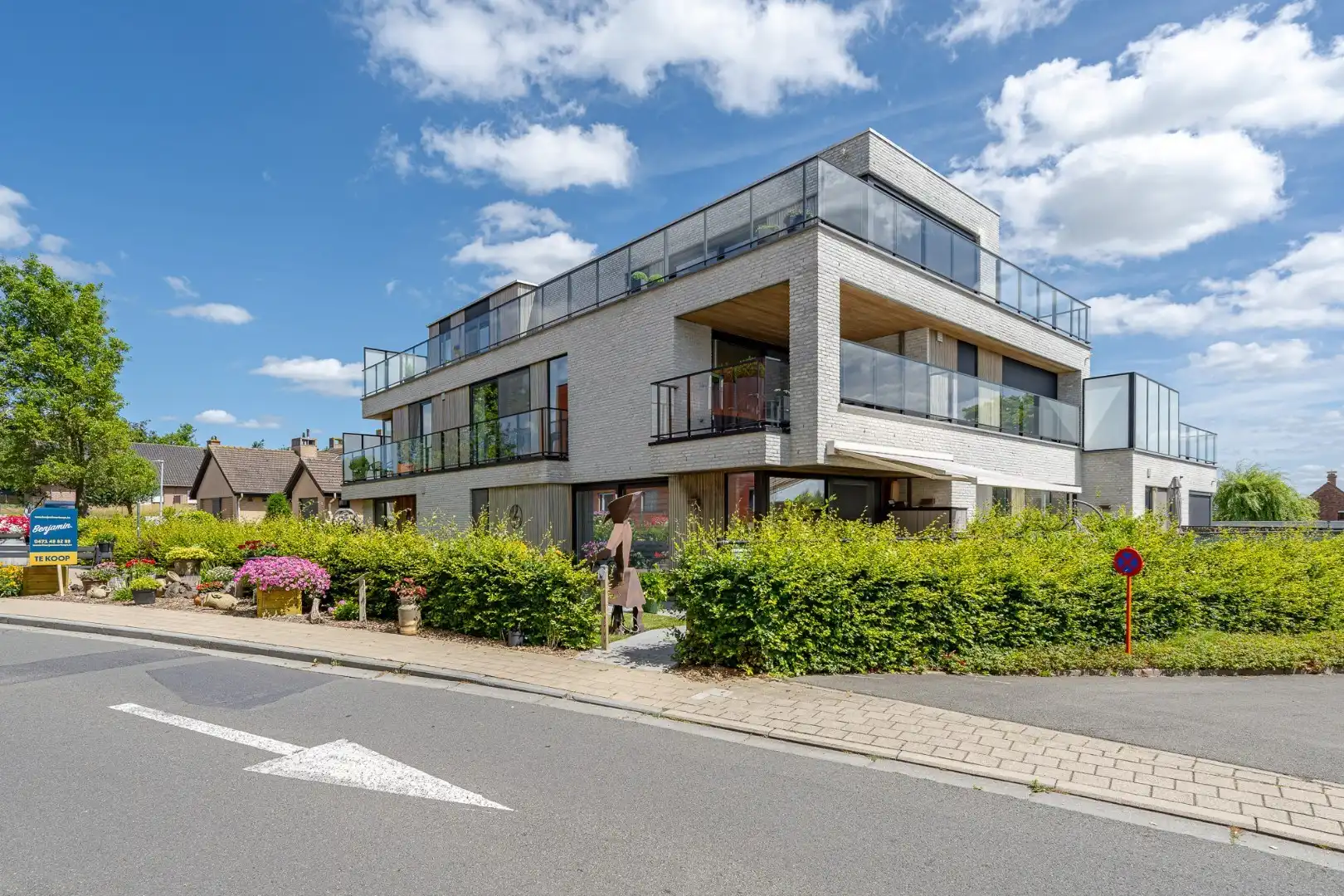 Ruim, lichtrijk gelijkvloers appartement met 3 slaapkamers, garage en zonnige tuin te Beselare foto 20