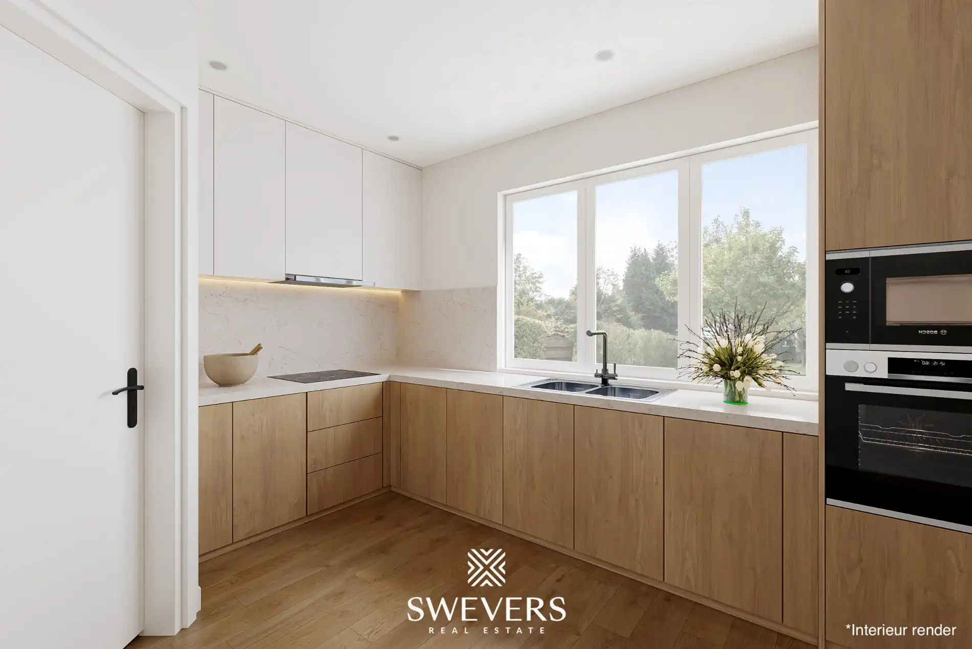 Verzorgd duplex-appartement, 1 slpk, met tuin en ruime garage  foto 15