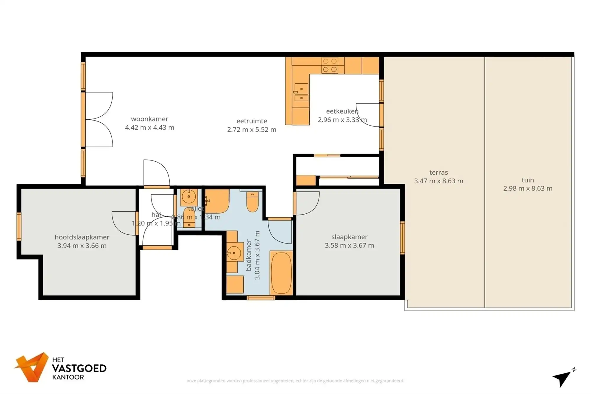 ENERGIEZUINIG APPARTEMENT MET 2 SLAAPKAMERS EN ZEER RUIM TERRAS (50M²) IN HET CENTRUM VAN OOSTHAM foto 21