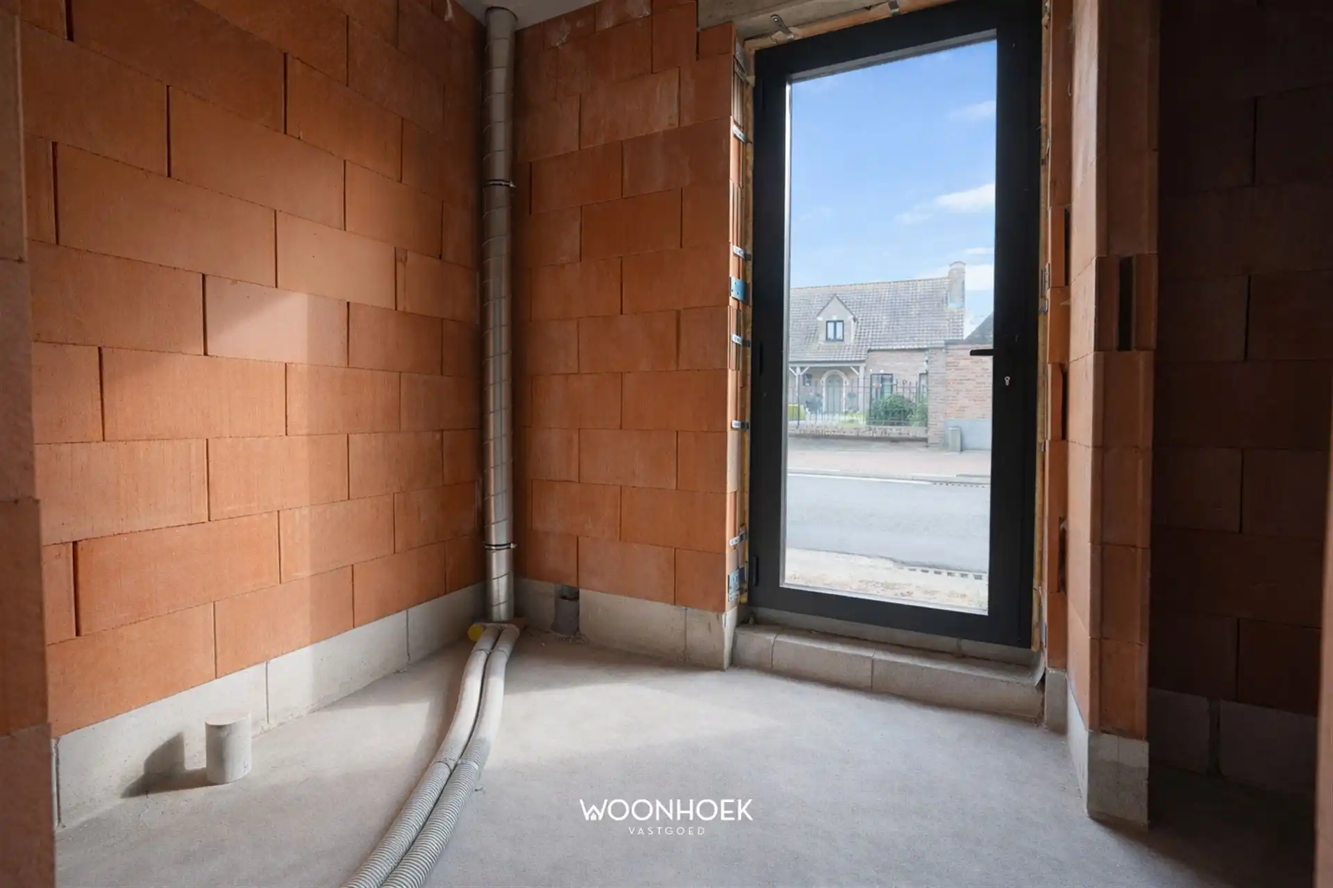 Nieuwbouwwoning (2026) in ruwbouw winddichte fase.  foto 11