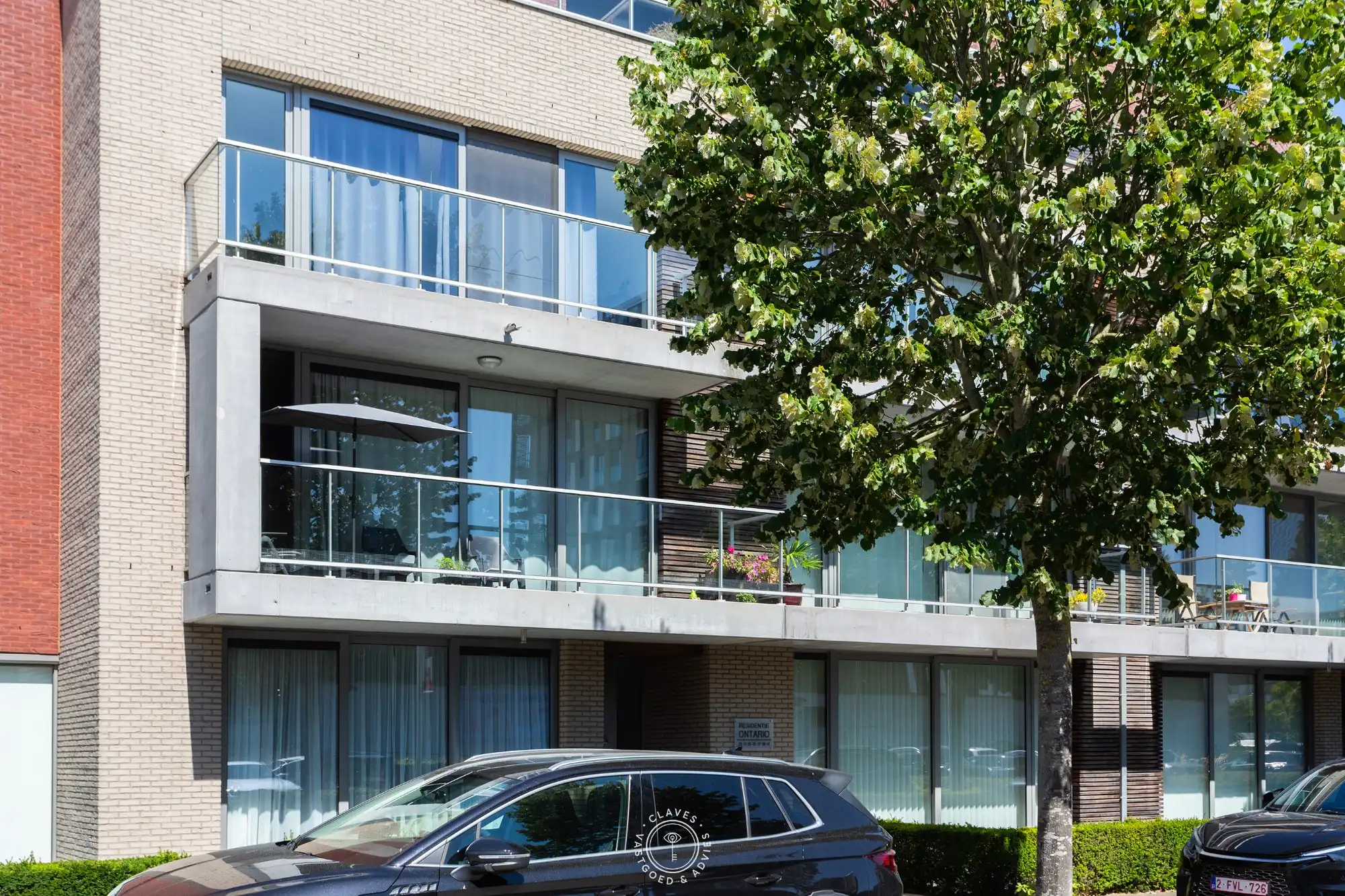 Goed gelegen appartement met terras, autostaanplaats en Scheldezicht foto {{pictureIndex}}
