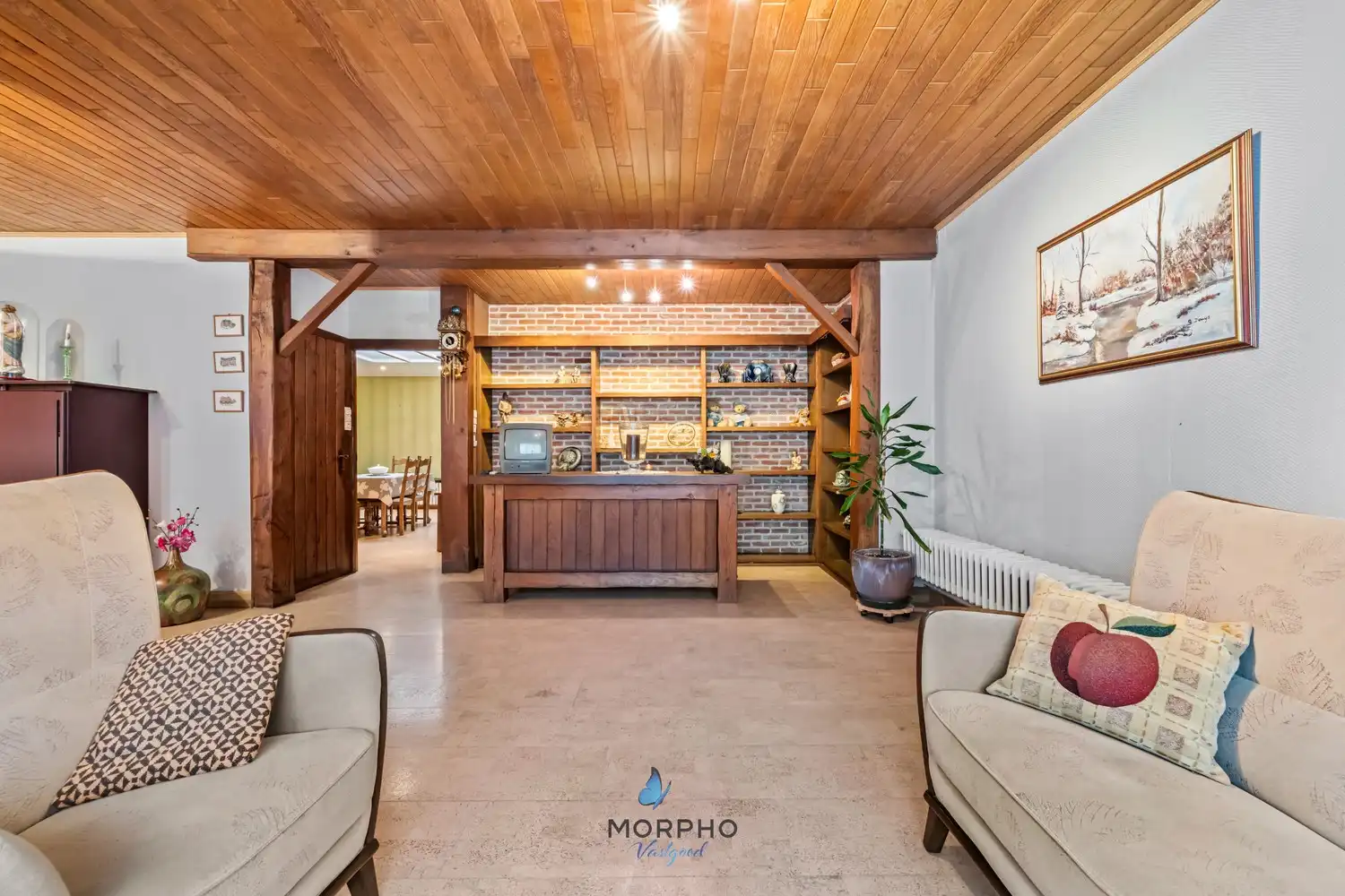 Hoofdfoto van de publicatie: Ruime woning met veel potentieel, garage en zuidgerichte tuin in Ruddervoorde