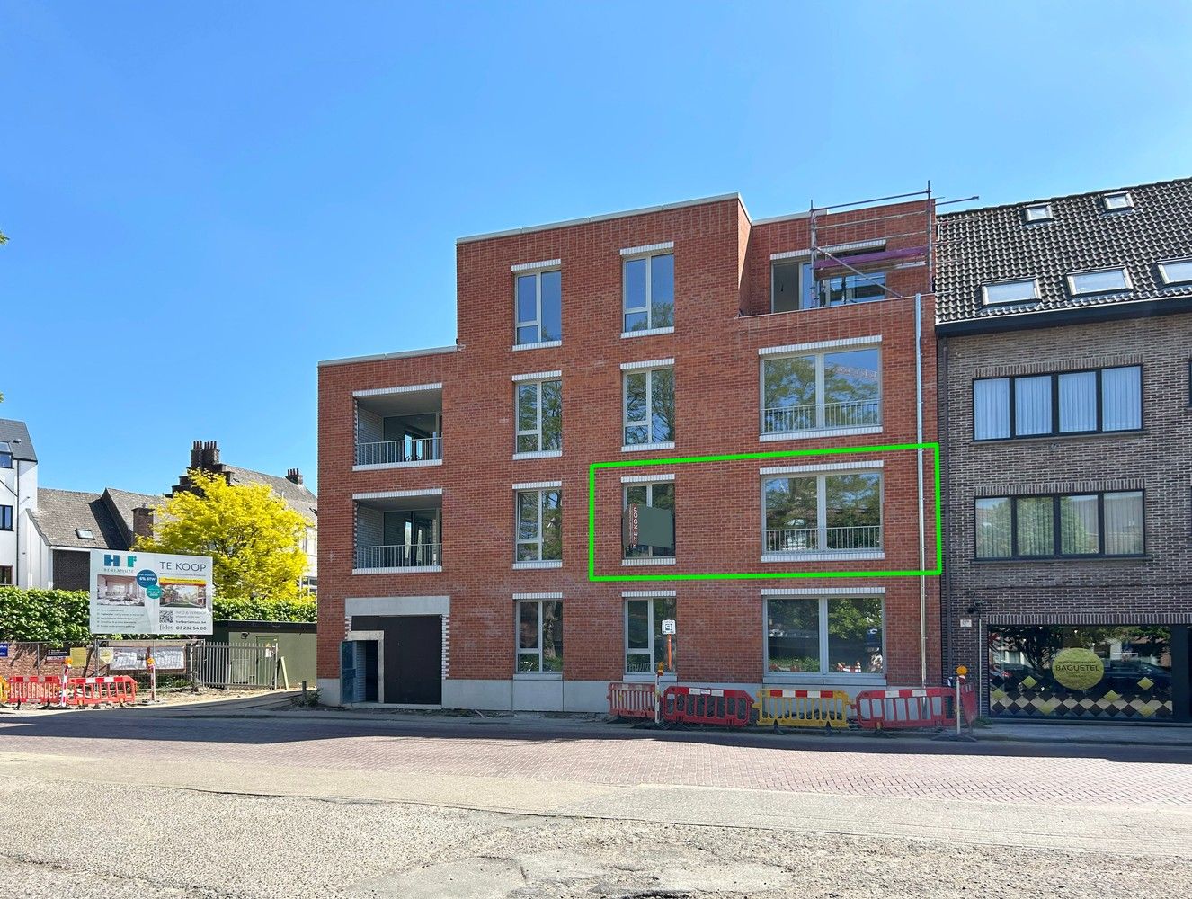 Twee slaapkamer appartement met privatief terras in Hof Berlamuze foto 2