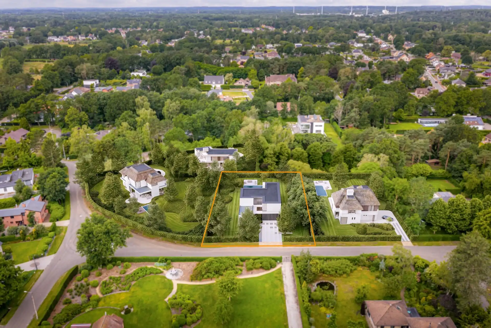 'Armand' (466m²) op 18a50ca in villapark Le Prestige te Bolderberg foto 2