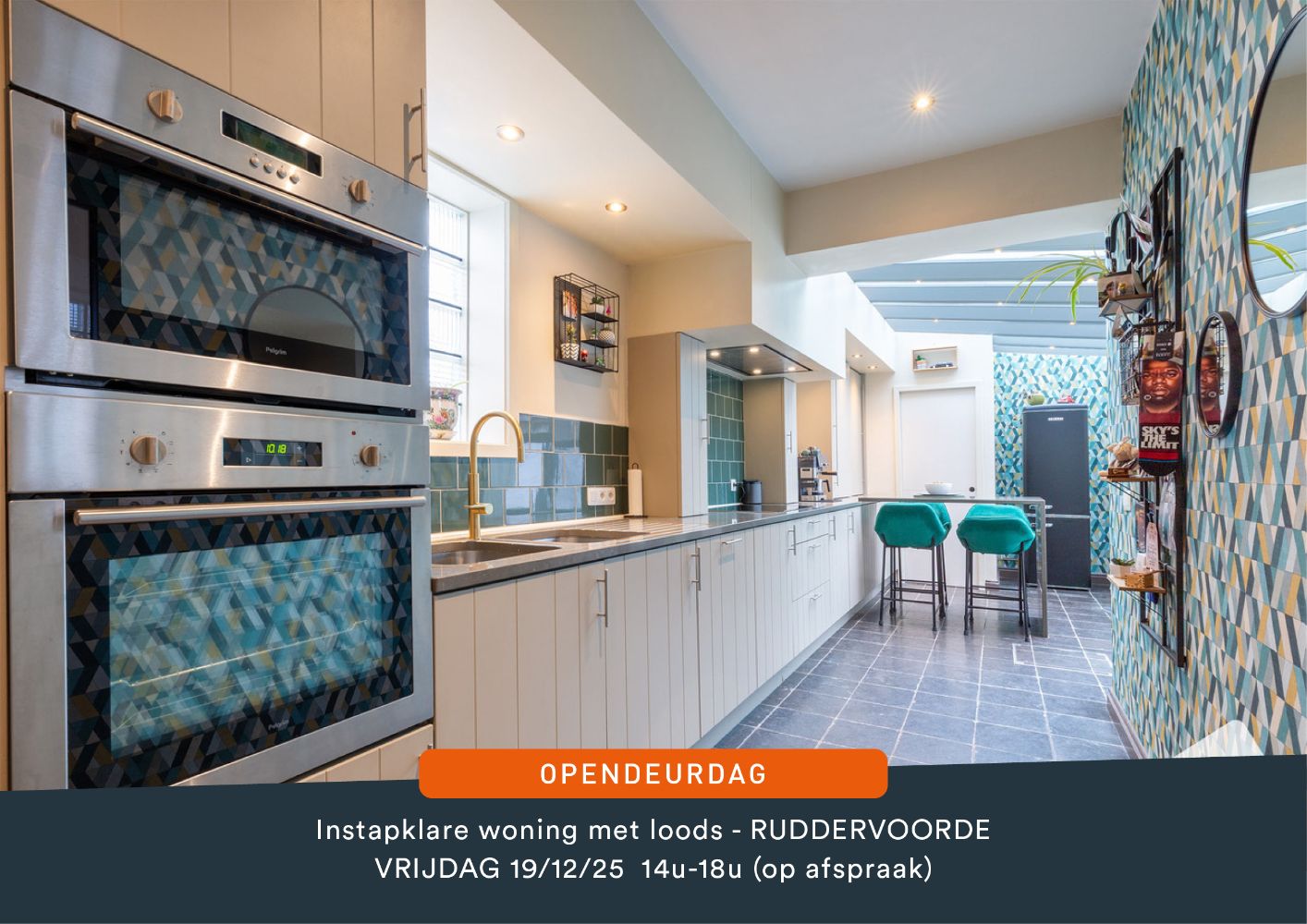 LEUKE HEDENDAAGSE WONING met 3 slaapkamers en een LOODS met oprit foto {{pictureIndex}}