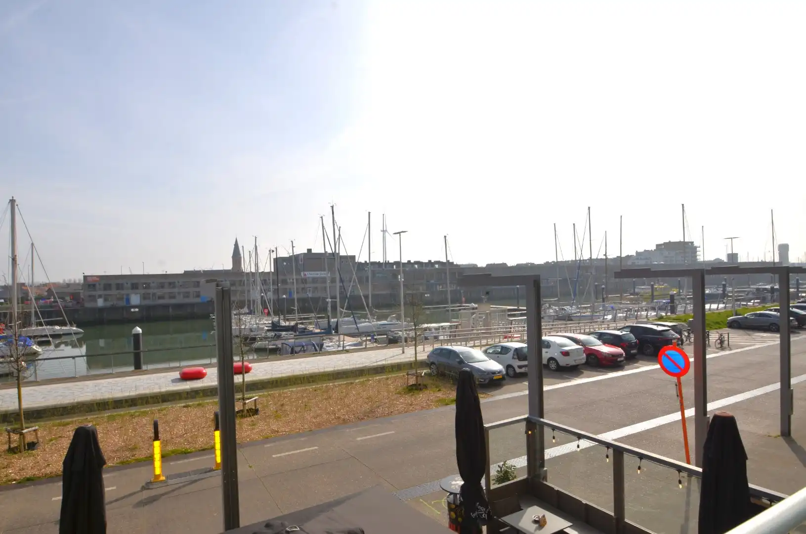 Prachtige studio met zicht op de jachthaven van Zeebrugge foto 2