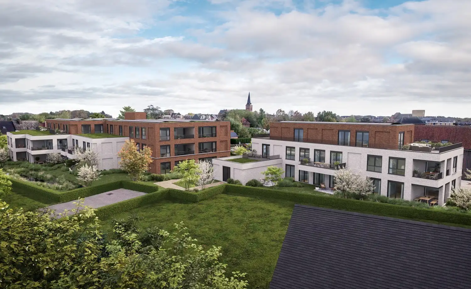 Gelijkvloers app. met 2 slpkrs in uniek nieuwbouwproject foto 8