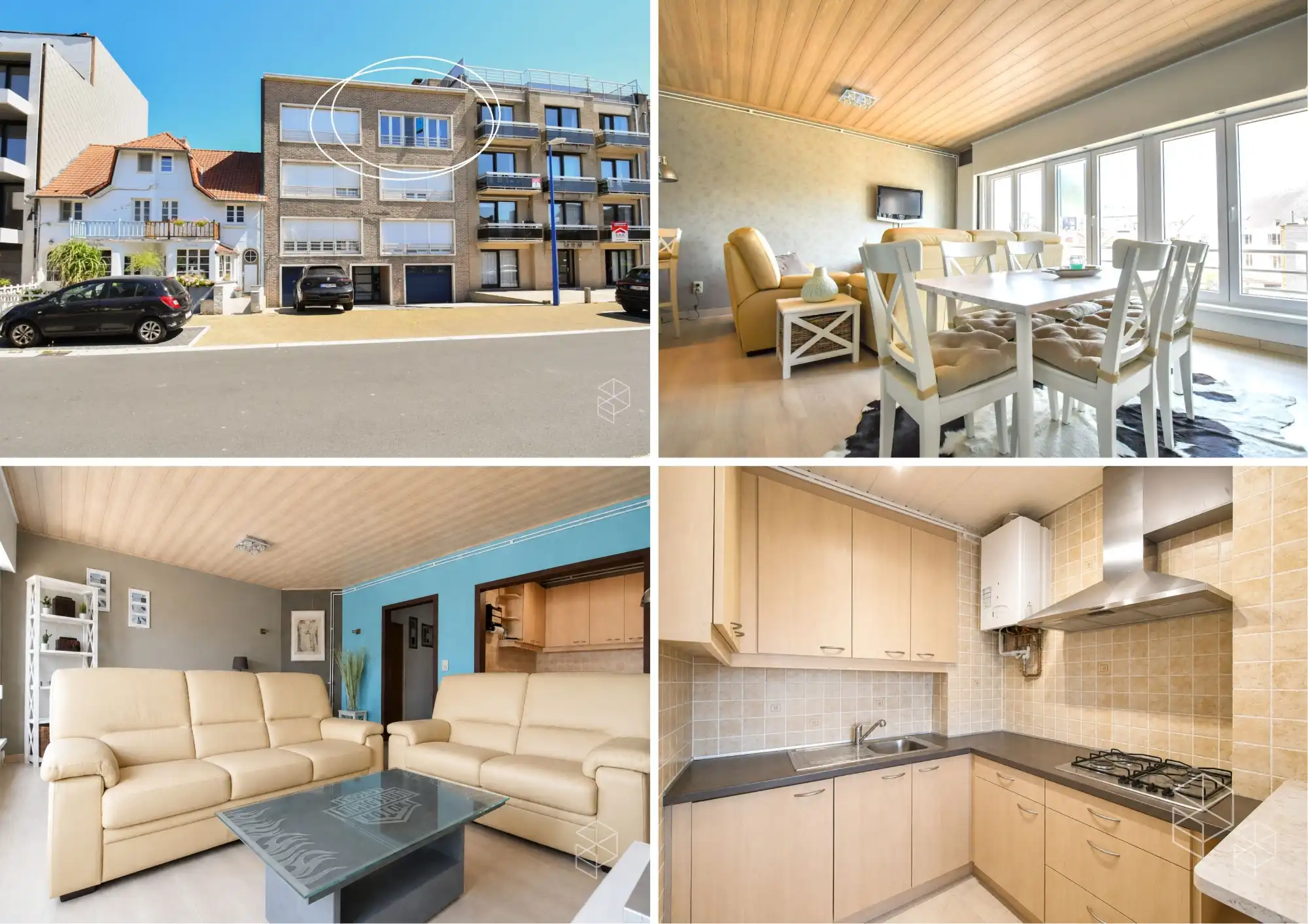 Ruim appartement op topligging nabij zee en duinen foto {{pictureIndex}}