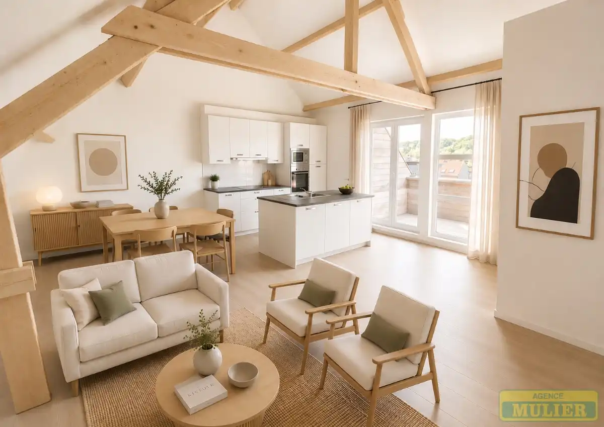 MODERN APPARTEMENT AAN DE ZONNEKANT TE KOOP IN DE PANNE foto 2