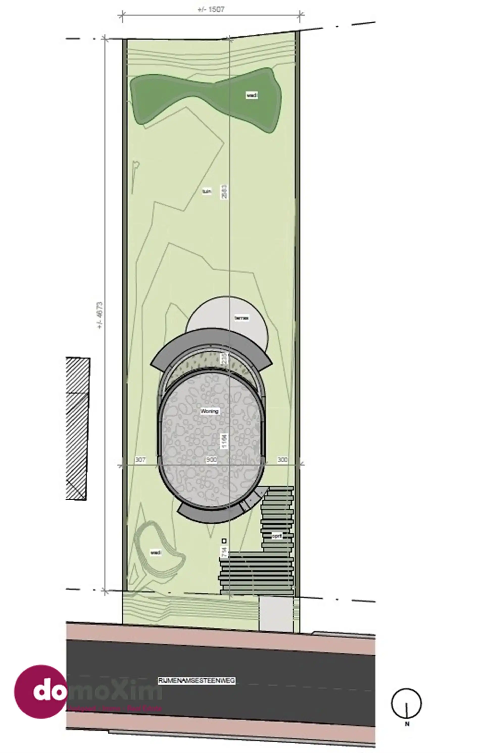 Bouwgrond met vergunning voor exclusieve circulaire villa nabij de Dijle Muizen foto 5