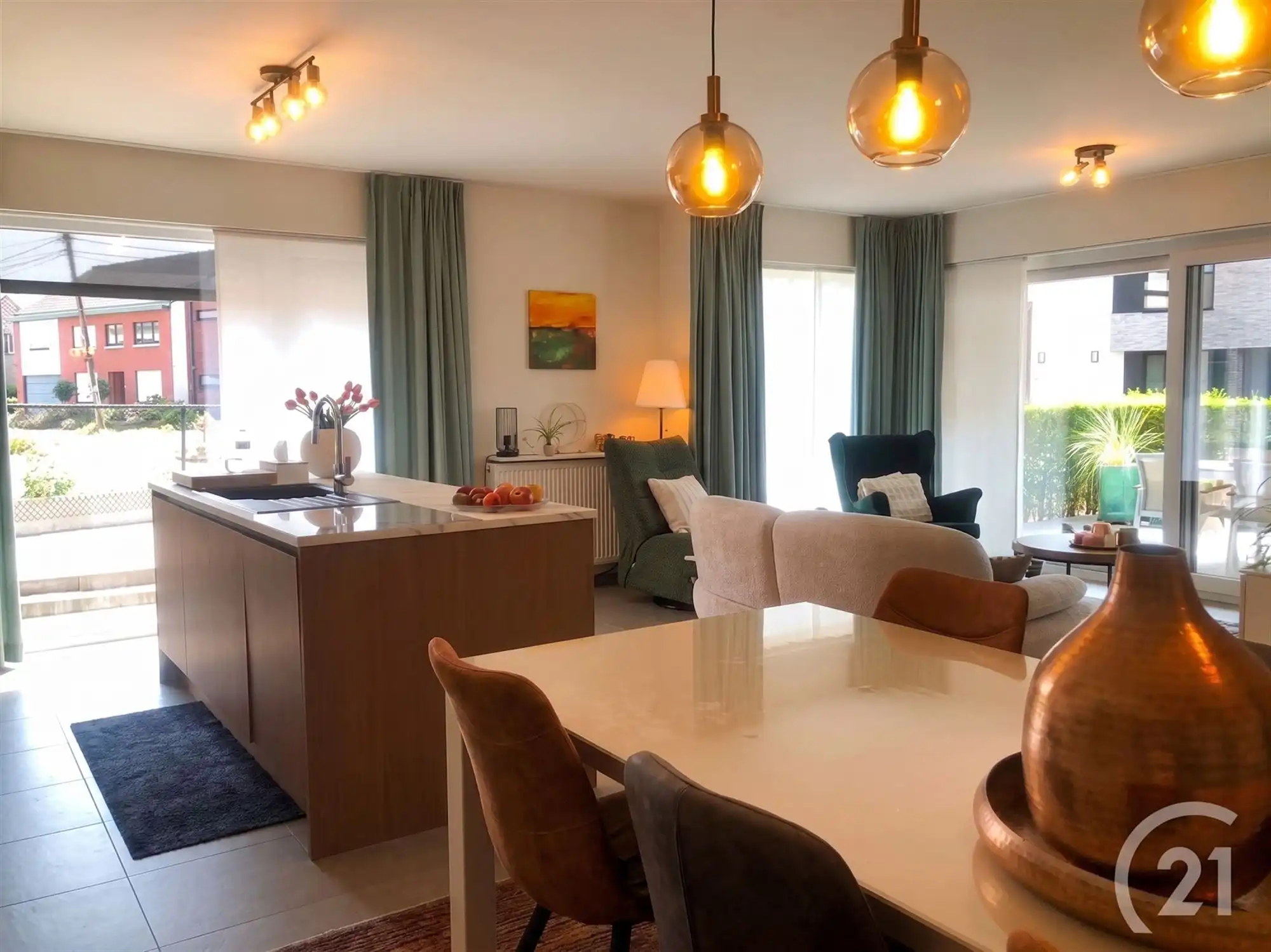 Gelijkvloers appartement te huur in Tildonk! foto 10