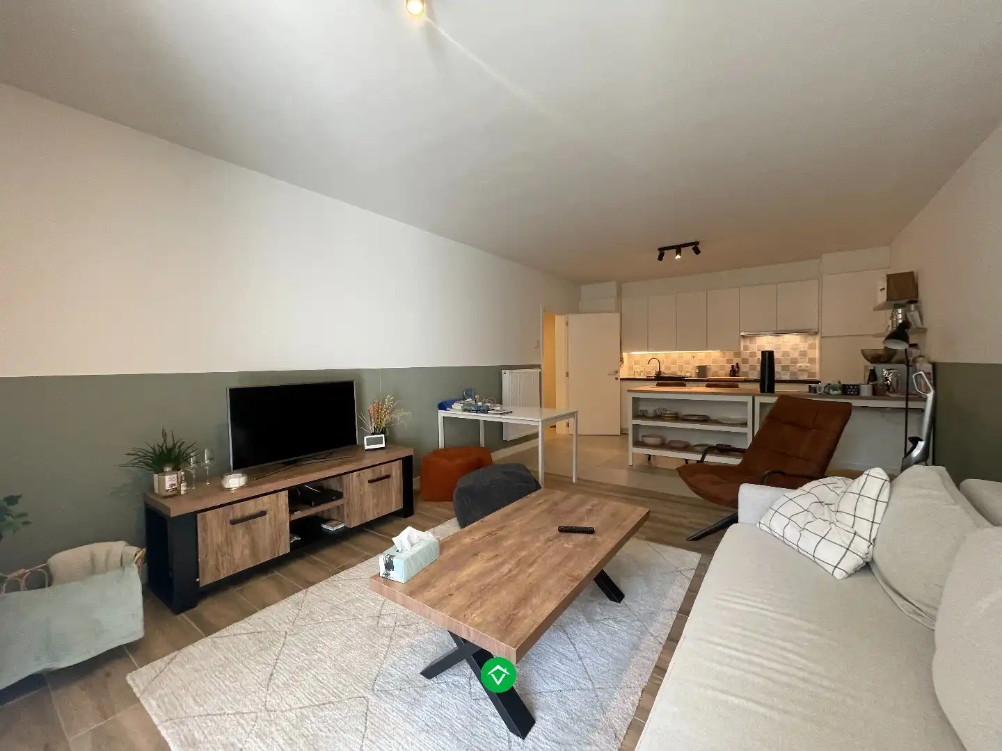 Gelijkvloers appartement met één slaapkamer te Rumbeke foto 6