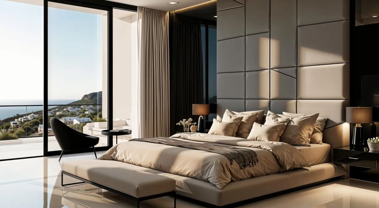 Wonen in een modern meesterwerk met panoramische vergezichten in Cala Golf foto 8