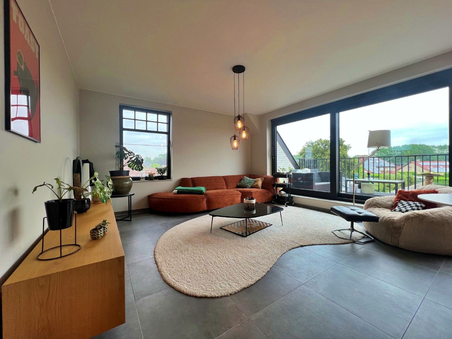Energiezuinig duplex appartement met 2 slaapkamers in Hansbeke foto 2