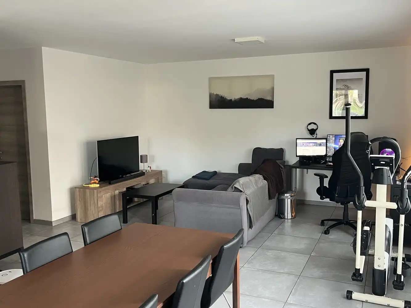 Modern gelijkvloers 1 slaapkamer appartement met ruim terras en ondergrondse parking in As! foto 5