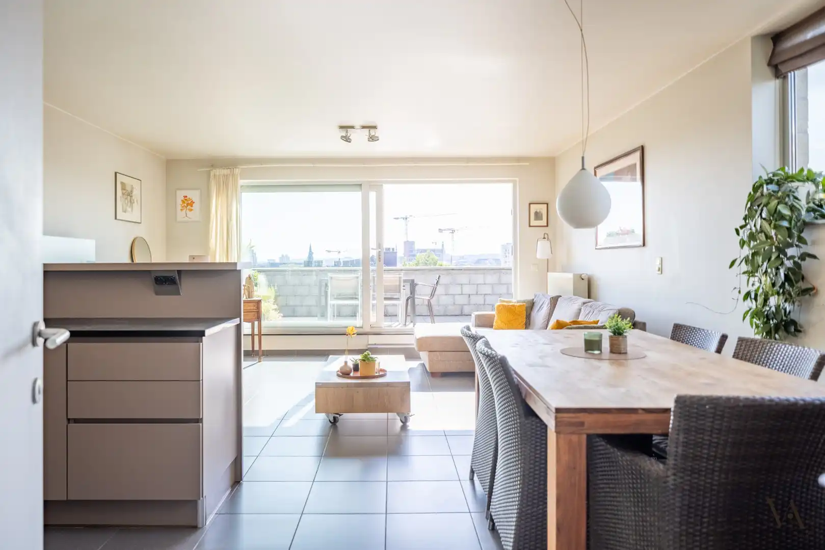 Penthouse met ruim terras, ondergrondse staanplaats en prachtig verzicht op topligging in Leuven foto 7