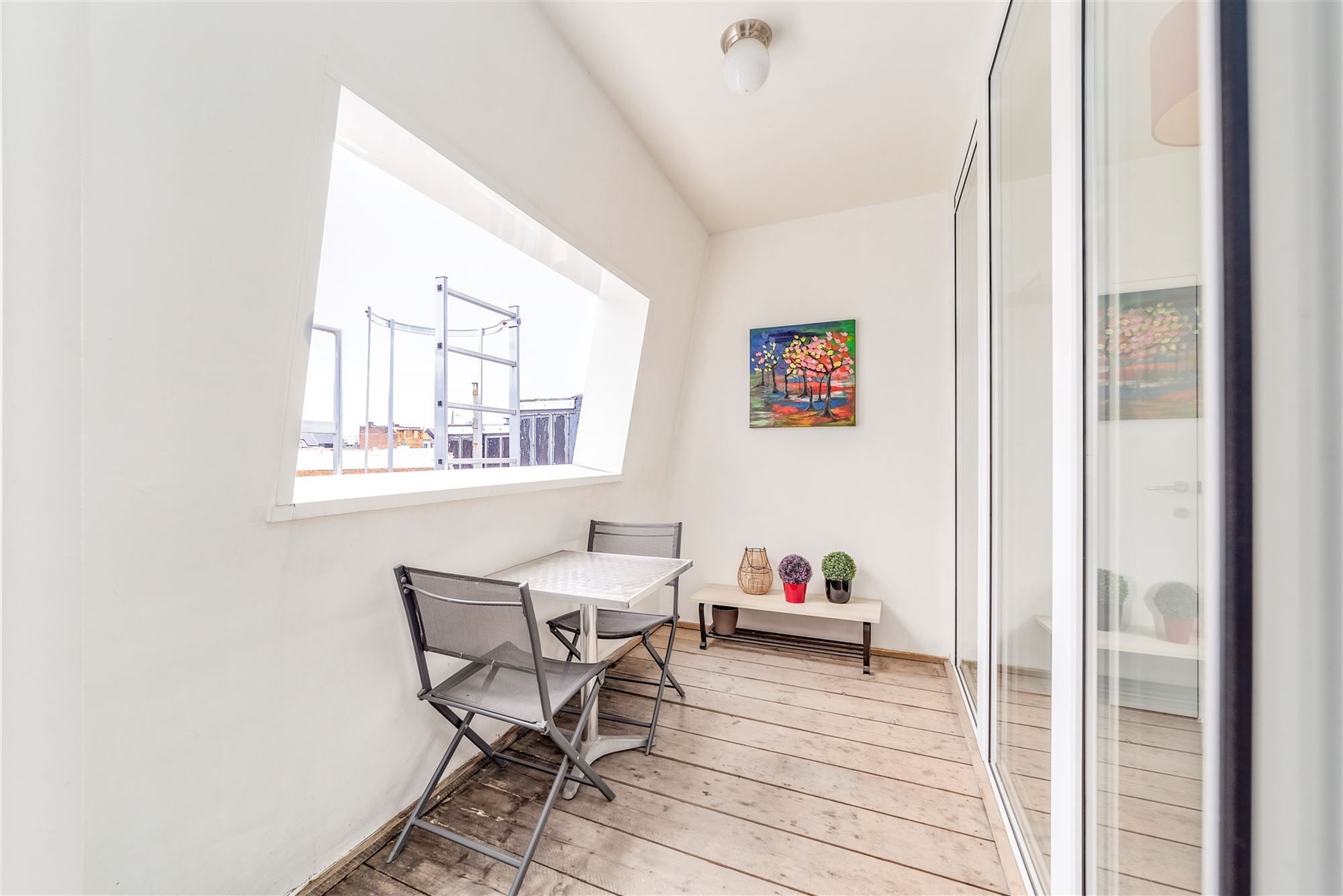 Zeer tof 1-slaapkamer appartement met terras foto 2