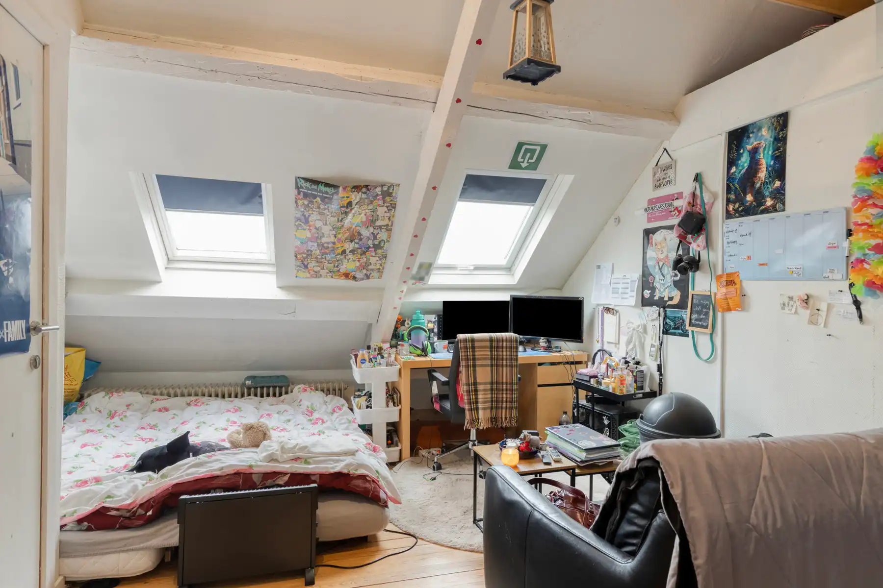 Studentenpand met 5 instapklare kamers en een tuin. foto 21