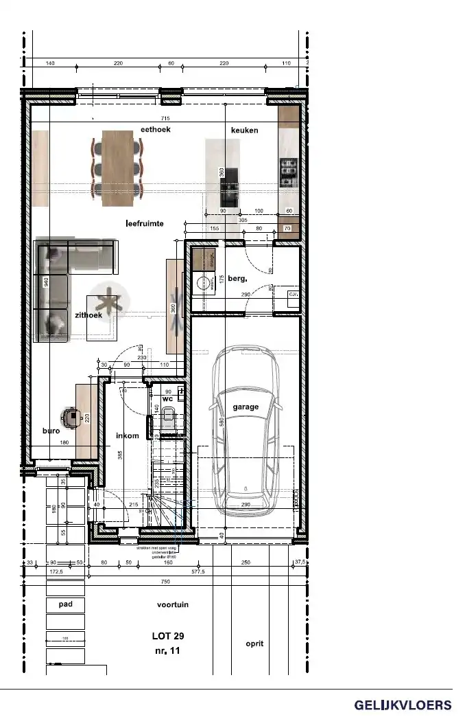 Nieuwbouwwoning met 3 slaapkamers en garage te koop in Langemark-Poelkapelle foto 5