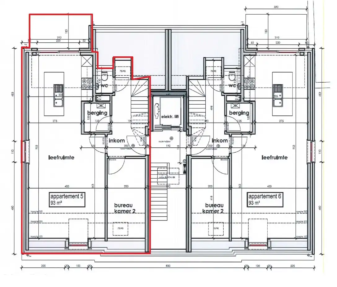 Duplexappartement in Bachte-Maria-Leerne foto 15