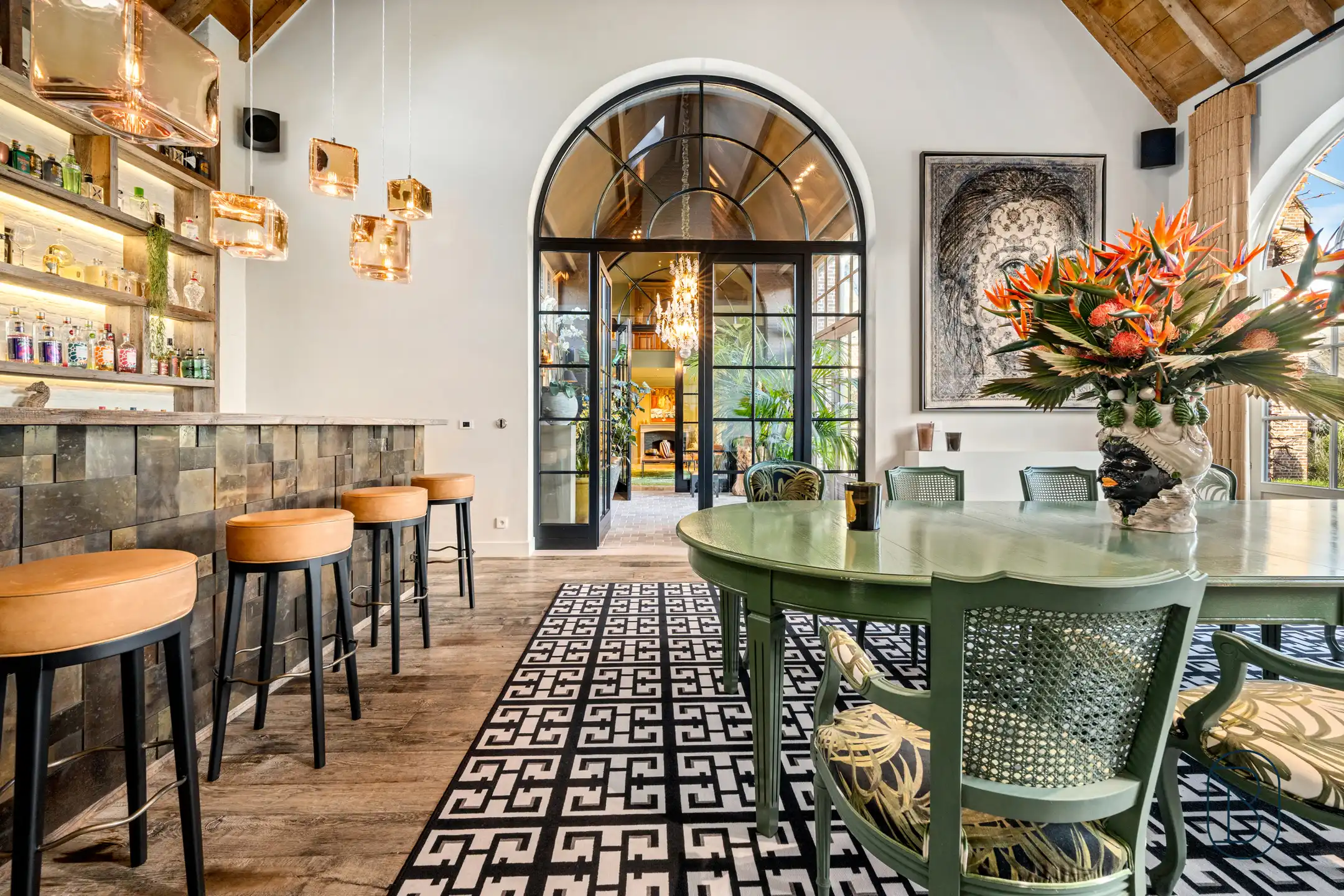 Magnifiek afgewerkt charmant landhuis.  foto 13