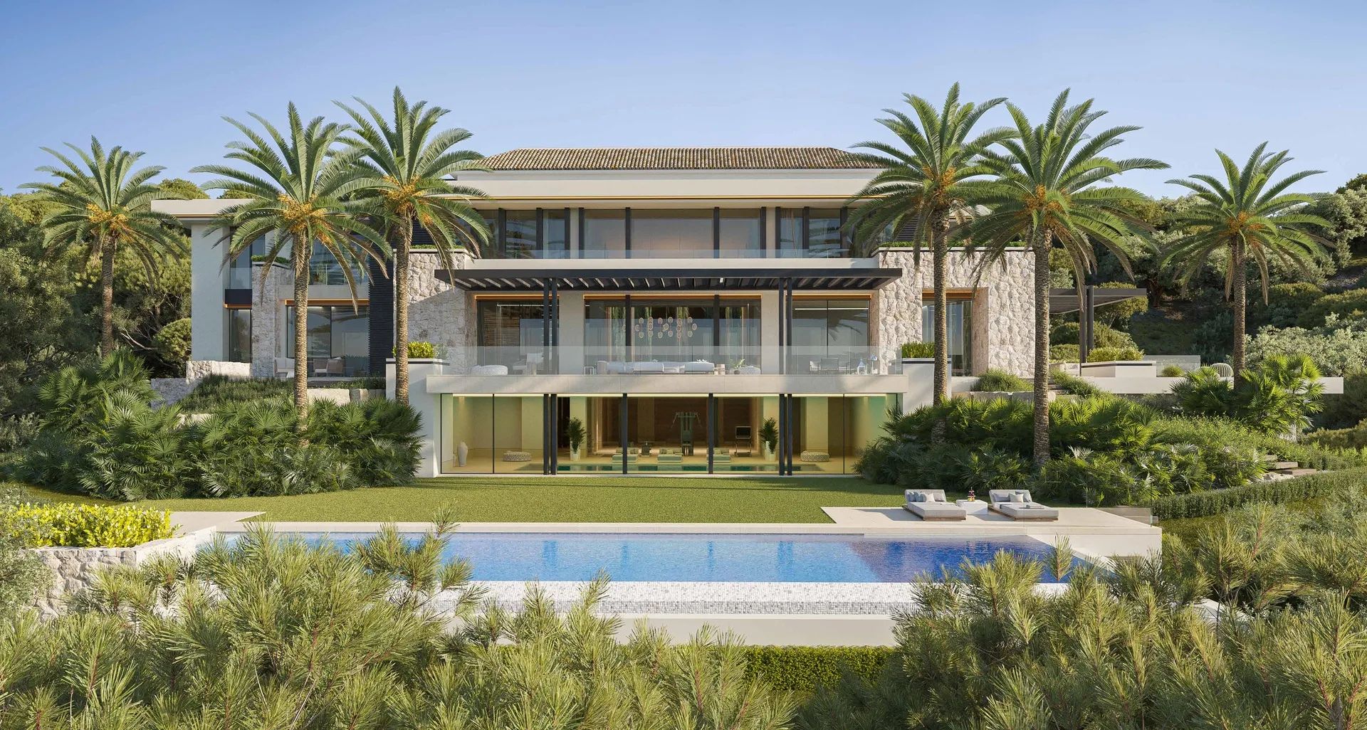 Exclusieve designvilla met adembenemend uitzicht in La Zagaleta foto 2