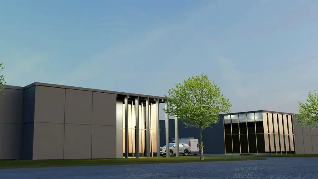 Nieuwbouw magazijn te koop in bedrijvenpark Steen in Laarne foto 5