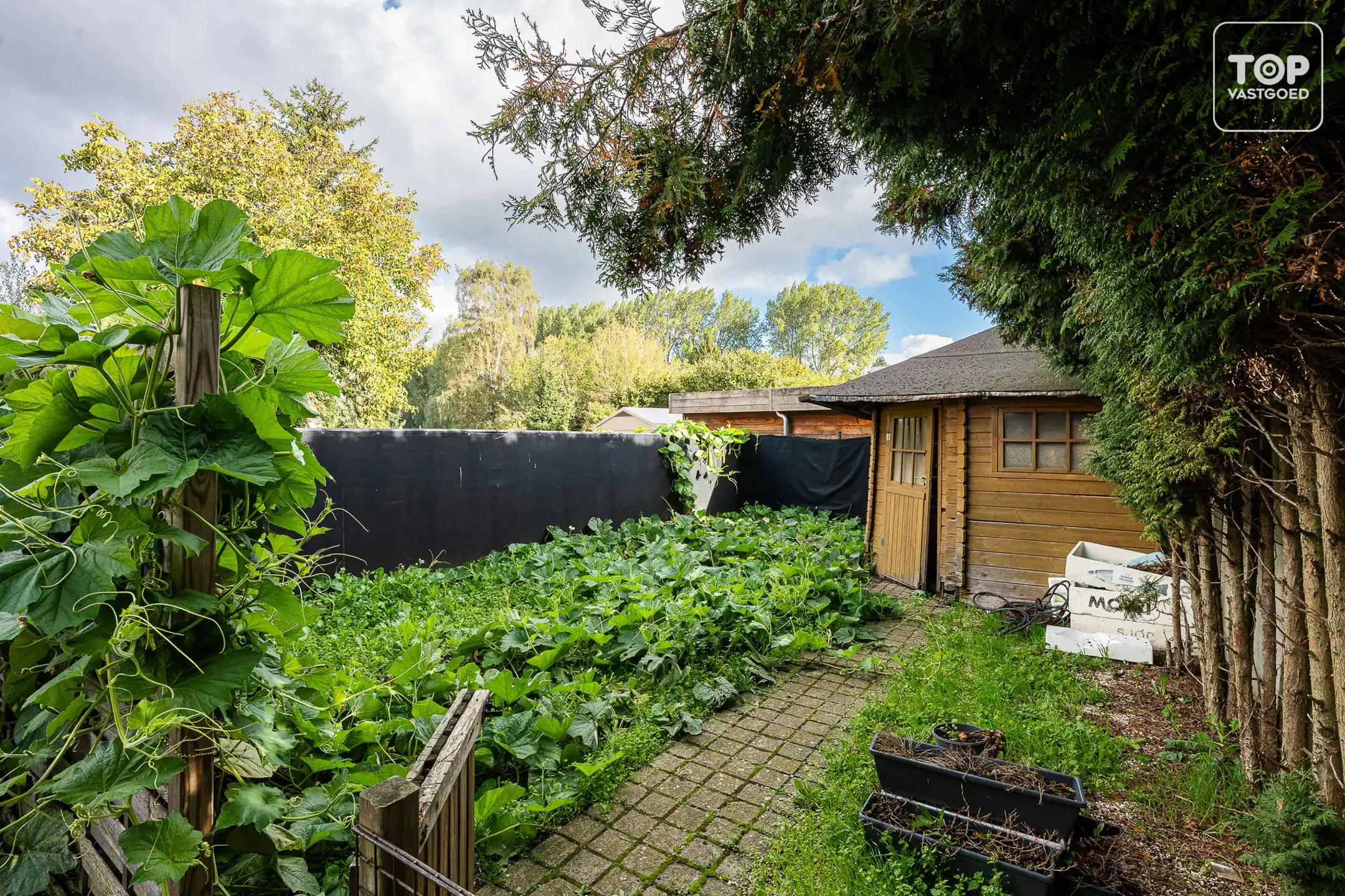 Karaktervolle half open woning met mooie gevel.  foto 23