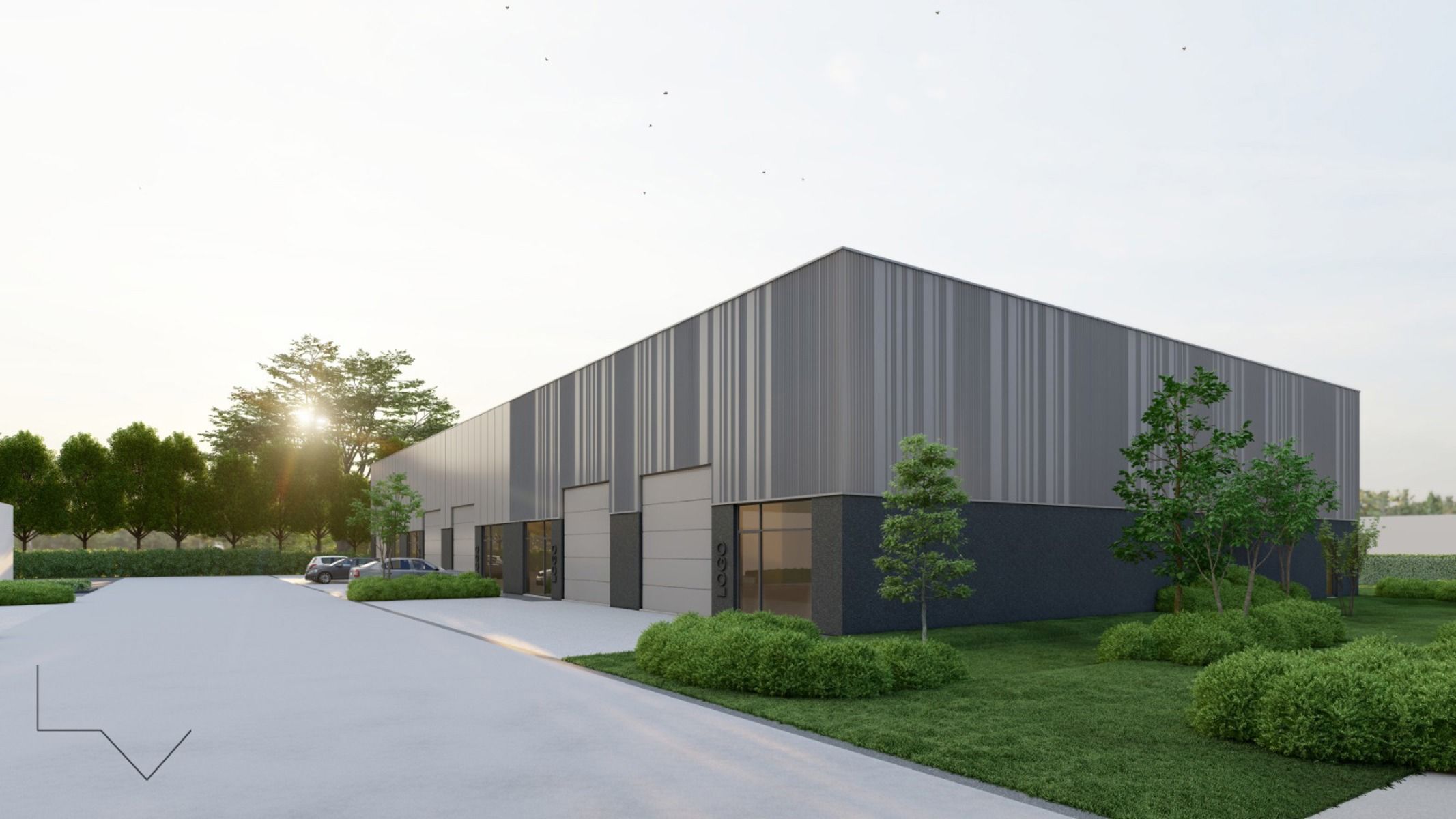 Een nieuwbouw opslag- / bedrijfsruimte van 275 m². foto {{pictureIndex}}