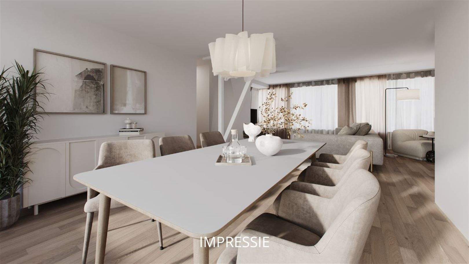 Kantoor met grote vitrine en duplex appartement foto 15