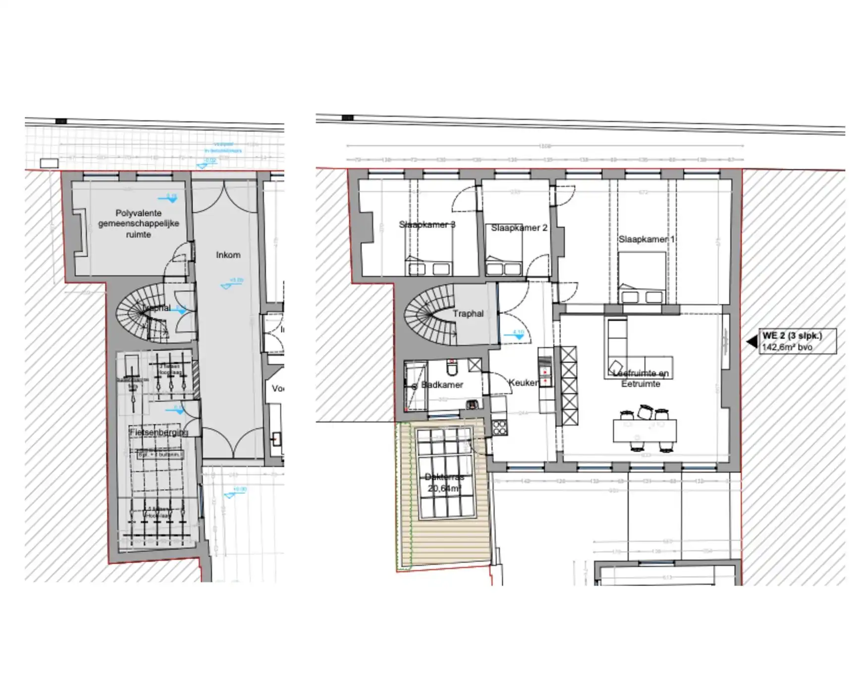 Karakterappartement met groot terras in hartje Gent foto 11