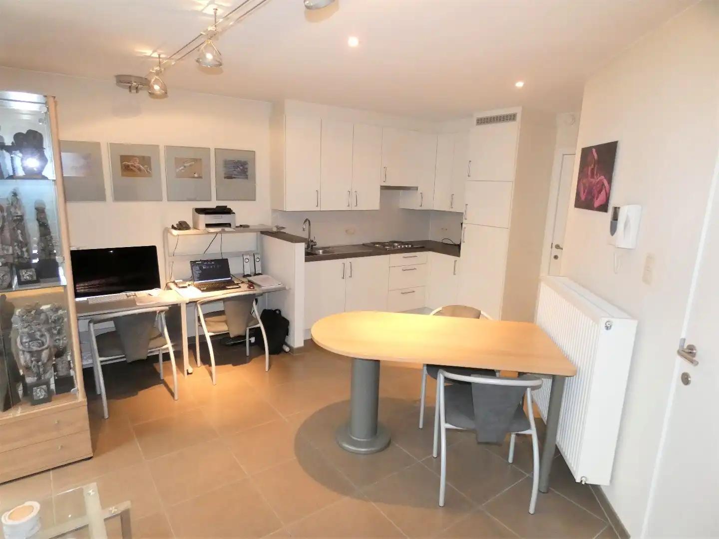 1-slaapkamer appartement, instapklaar, met zonnig terras, centrum Torhout foto 6