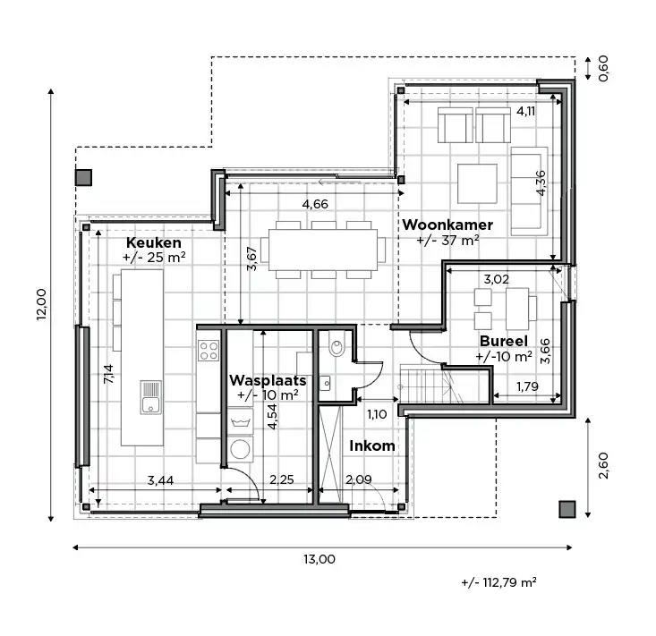 Moderne nieuwbouwwoning op een exclusief perceel te koop foto 9