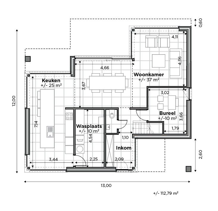 Moderne nieuwbouwwoning op een exclusief perceel te koop foto 9